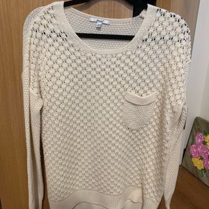 Cream sweater